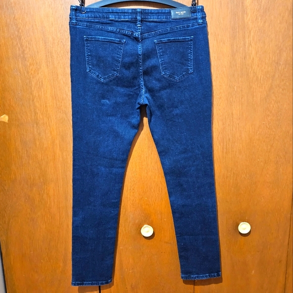 Kate Spade - Broome Street Dark Indigo Wash Skinny Jeans - Women's Size 31 - Picture 3 of 13